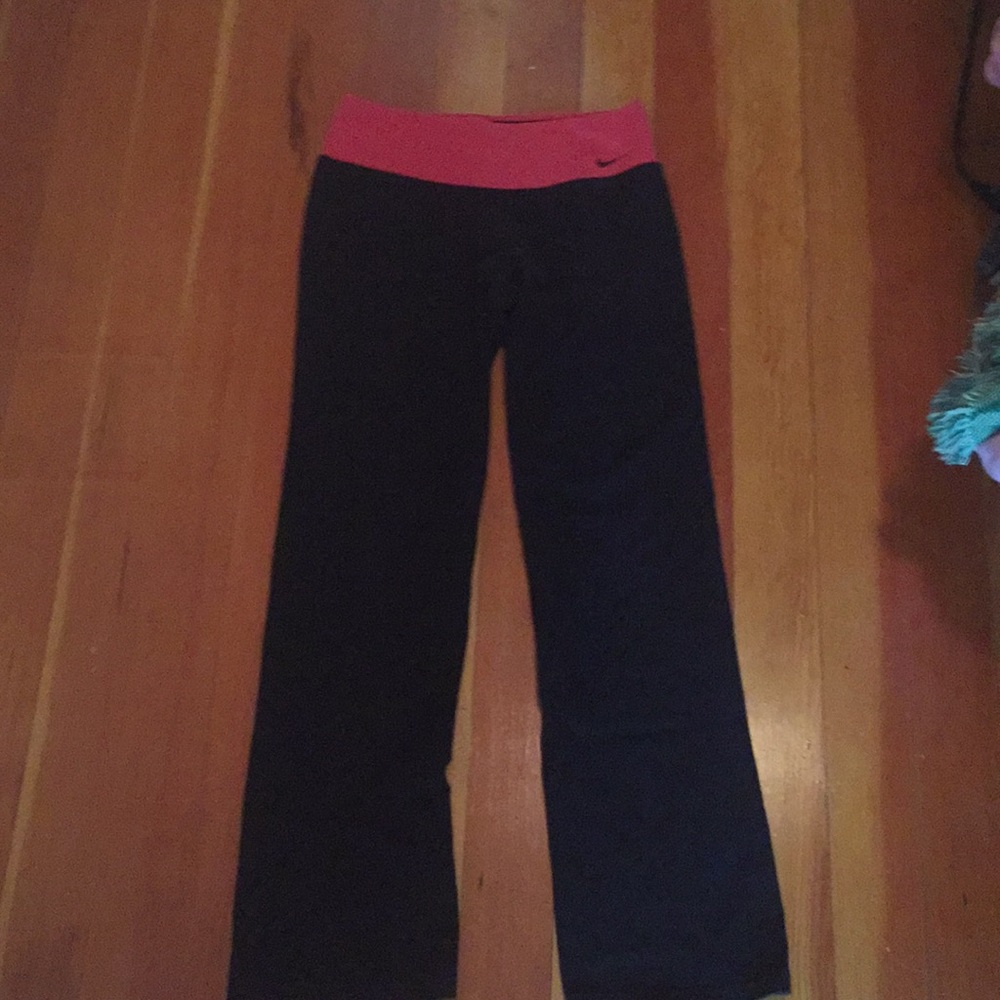 Basically new Nike flare leggings.38 inches long